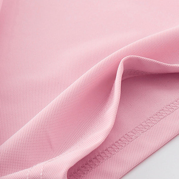 Design Sport Slim Fit T-shirt Short-Sleeved Polo Shirt Summer Ice Silk Seamless Lapel Quick-Drying Tops For Women