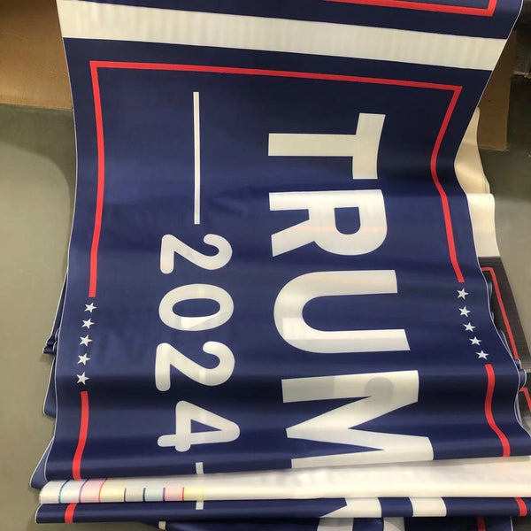 Sidiou Group Anniou Custom Polyester Fabric Presidential Election Banner Campaign Supporter Election Flag