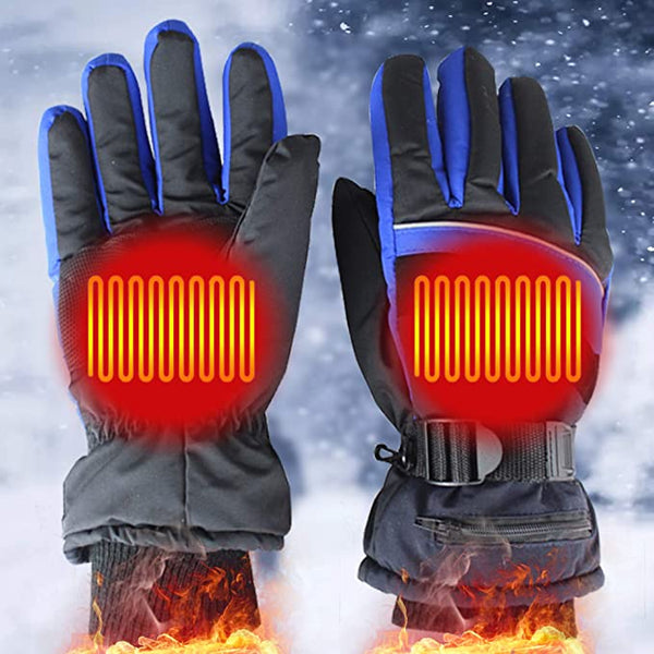 Sidiou Group Anniou Electric Heated Gloves USB Rechargeable Heating Gloves Motorcycle Winter Camping Ski Gloves Mens Waterproof Women Riding Gloves