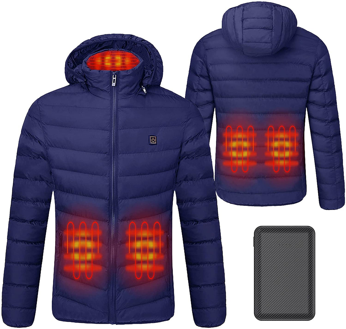 New Heating Underwear USB Heated Jacket Skiing Winter Warm Clothing Men  Women Adjustable Electric Heating Underwear - AliExpress