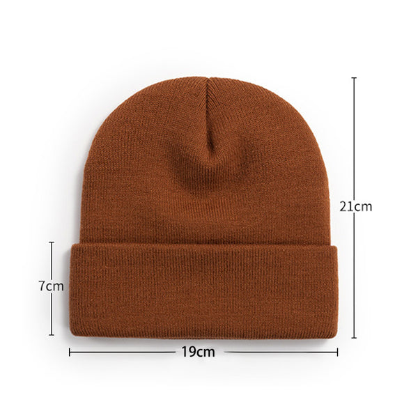 Sidiou Group Acrylic Winter Women Solid Knitting Beanies Hat Men Casual DIY Print Embroidered Logo Design Your Own Beanie