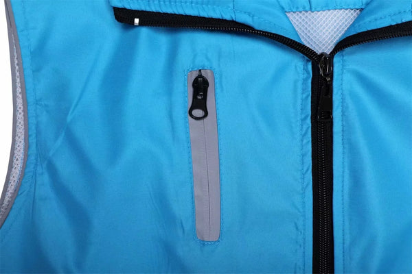 Men's Custom Design Printed Logo Work Vest Casual Sleeveless Reflective Embroidered Safety Vests Uniform Jacket Tops Personalised Hi Vis Vests