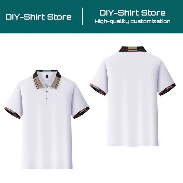Sidiou Group Summer Men And Women 7-color Golf Clothes Custom Logo Casual Short-sleeved Lapel Embroidered Polo Sport Shirts