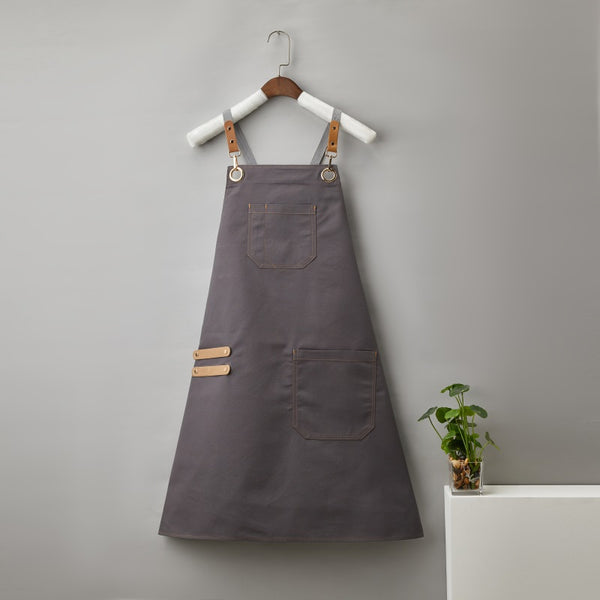 Sidiou Group China Wholesale High Quality Men And Women Chef Apron Printing Custom Logo Kitchen Cook Baking Bibs Embroidered Aprons