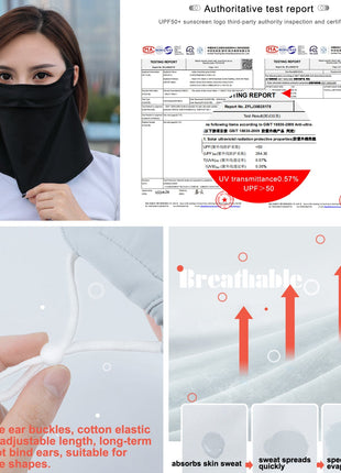 Anniou UPF 50+ Anti UV Dust Face Cover - Sidiou Group