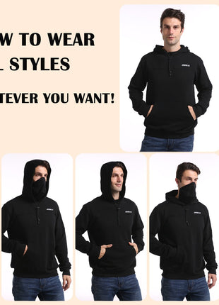 Men and Women's Mask Hoodie - Sidiou Group