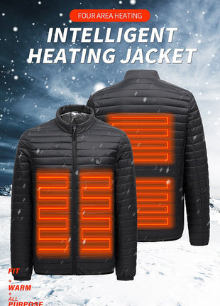 Men's Ultralight Waterproof Heated Padded Jacket - Sidiou Group