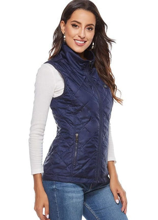 Women's Quilted Heated Vest - Sidiou Group