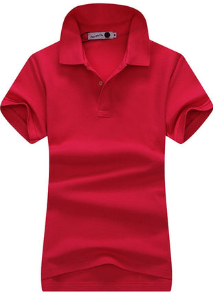 Women's Slim Fit Short Sleeve Polo T-Shirt - Sidiou Group