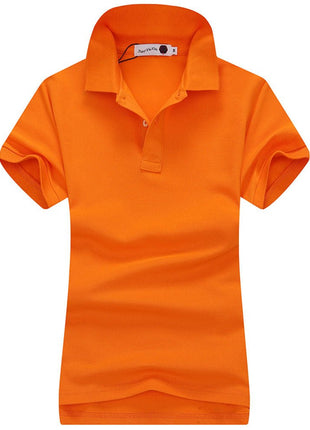 Women's Slim Fit Short Sleeve Polo T-Shirt - Sidiou Group