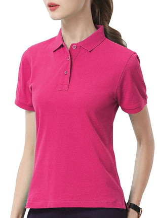 Women's Slim Fit Short Sleeve Polo T-Shirt - Sidiou Group
