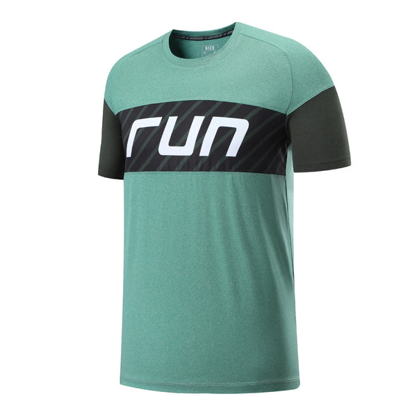Custom High Quality Training Gym Sport Shirt Tops Quick Dry Men Running T- Shirt Manufacturer