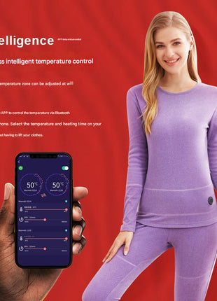 13 Area Heated Thermal Long Johns - Sidiou Group