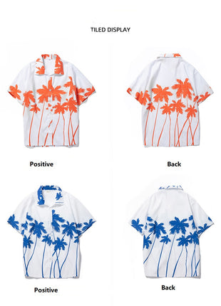 Men's Hawaiian Floral Beach Shirt