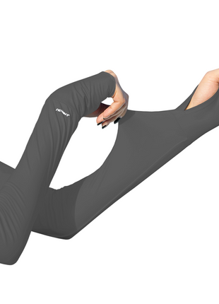 1408 mountain gray sun protection arm sleeves