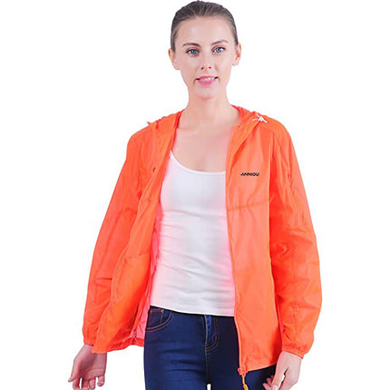 Sidiou Group Anniou UV Protection Windbreaker Jacket upf50+ Lightweight Quick Dry Sun Protection Clothing for Women Men - Sidiou 