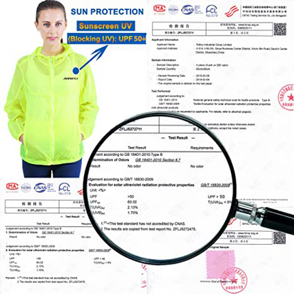 Sidiou Group Anniou UV Protection Windbreaker Jacket upf50+ Lightweight Quick Dry Sun Protection Clothing for Women Men - Sidiou 