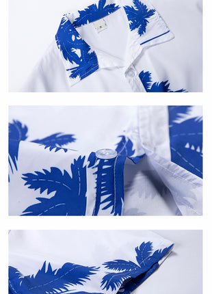 Men's Hawaiian Floral Beach Shirt