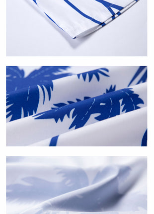 Men's Hawaiian Floral Beach Shirt
