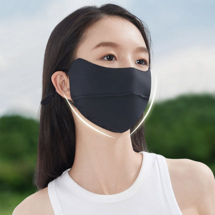 Sidiou Group ANNIOU Wholesale Women UPF 50+ UV Protection Face Mask Dust proof Eye Corner Protect Face Cover for Outdoor Cycling Running