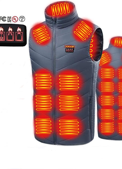 21 Area Men's Heated Gilet - Sidiou Group