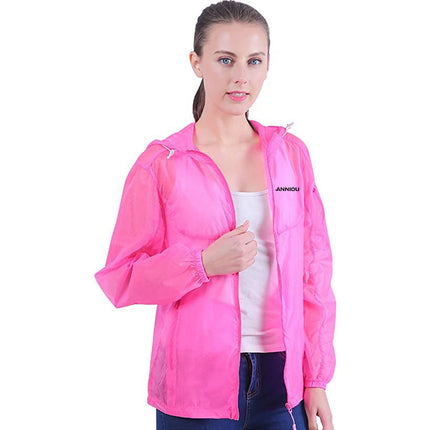 Sidiou Group Anniou UV Protection Windbreaker Jacket upf50+ Lightweight Quick Dry Sun Protection Clothing for Women Men - Sidiou 