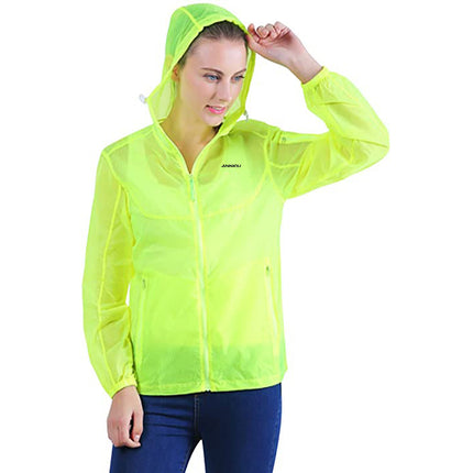 Sidiou Group Anniou UV Protection Windbreaker Jacket upf50+ Lightweight Quick Dry Sun Protection Clothing for Women Men - Sidiou 