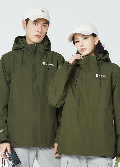 Custom Outdoor 3-in-1  Windproof Fleece Jackets