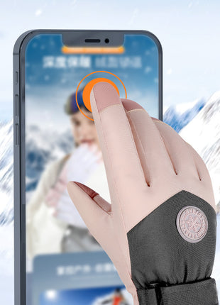 3 finger touchscreen ski gloves