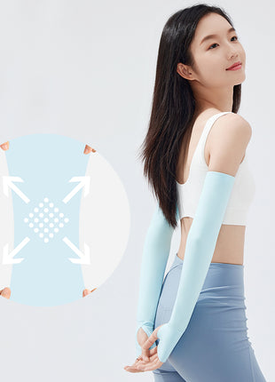 4 way stretch cooling arm sleeves