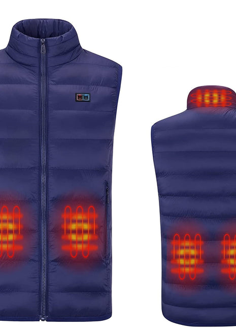 5 Area Heated Down Vest - Sidiou Group