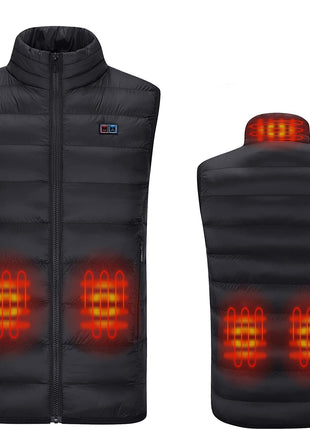 5 Area Heated Down Vest - Sidiou Group