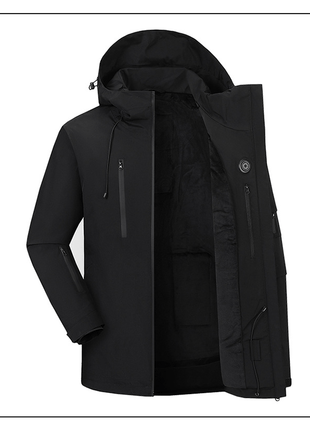 5 Area Hooded Heated Outdoor Jacket - Sidiou Group