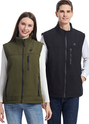 9 Area Softshell Heated Vest - Sidiou Group