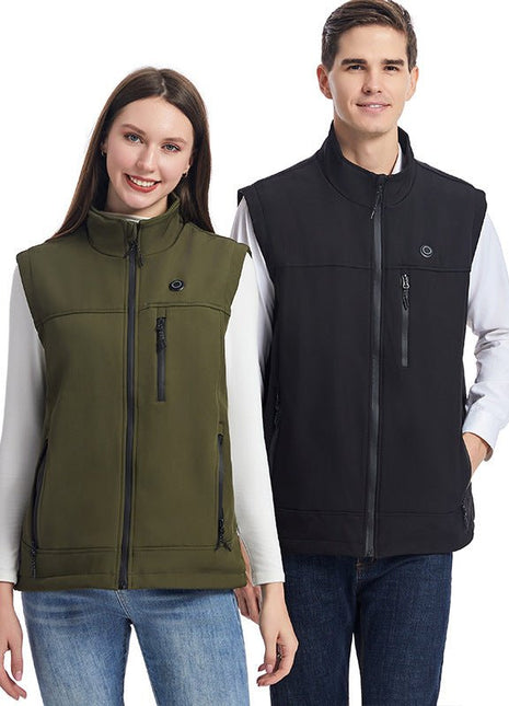 9 Area Softshell Heated Vest - Sidiou Group
