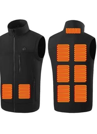 9 Area Softshell Heated Vest - Sidiou Group