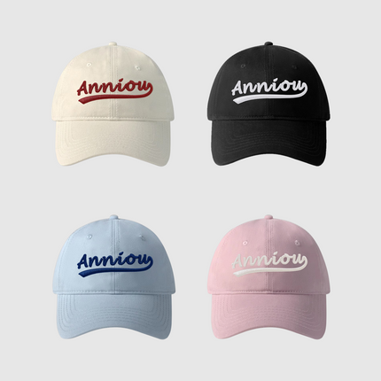 ANNIOU Custom Wholesale 100% Cotton Baseball Cap