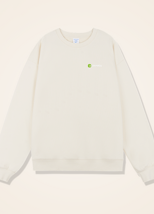 Apricot 450GSM Terry Drop Shoulder Crewneck Sweatshirt