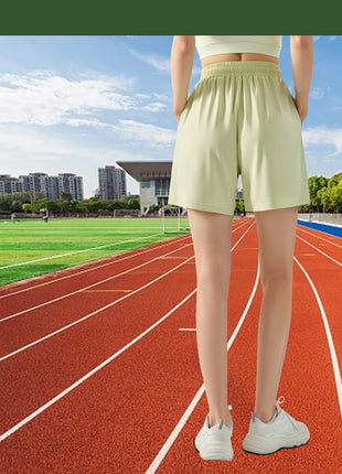 Women's Sun Protection Five-point Wide-leg Shorts