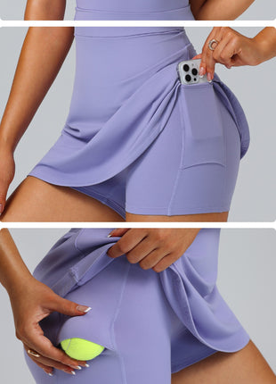 Breathable Tennis Outfit Details Display