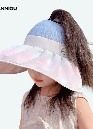 Children's Blue Gradient UV Sun Protection Visor
