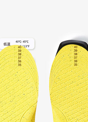 Cuttable smart heating insoles