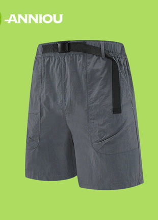 Dark Grey Men's Running Athletic Workout Shorts