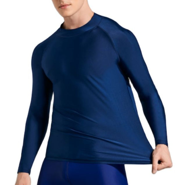 Wholesale Custom Printed UV T-shirt UPF50+Fabric Protection Rashguard Long Sleeve Rash Guard For Men