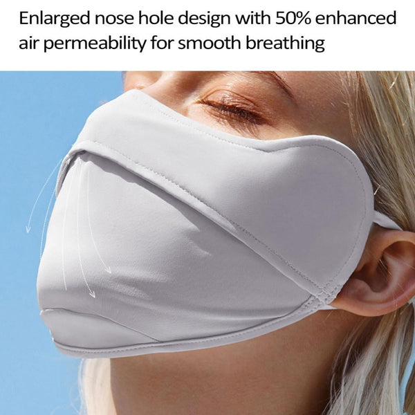 Sidiou Group Anniou Wholesale Ice Silk Face Cover Men Women Sunscreen Mask of Eye Corner Protection Adjustable Breathable Anti UV Face Mask
