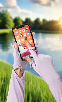 phone uv protection hand gloves