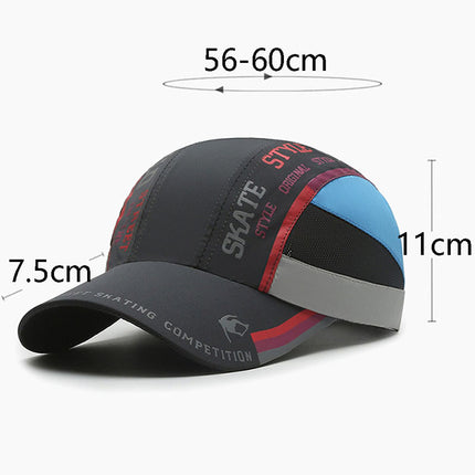 Custom Logo Summer Women Men Outdoor Windproof Baseball Cap Sports Quick Dry Golf Sunscreen Cap Manufacturer