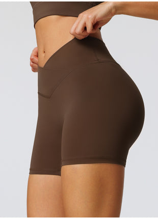 Elastic Waist Sexy Fitness Shorts