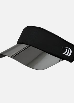 Empty Top Tennis Cap in Black