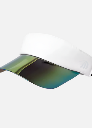 Empty Top Tennis Cap in White